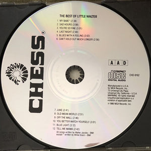 Little Walter : The Best Of Little Walter (CD, Comp, RE)