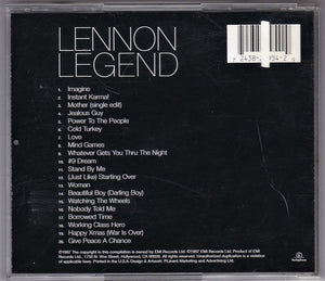 John Lennon : Lennon Legend (The Very Best Of John Lennon) (CD, Comp, Promo)