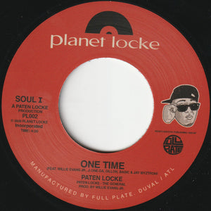 Paten Locke : One Time (Two Times) (7", Ltd)