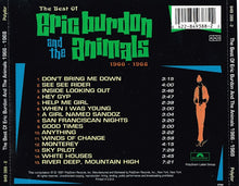Load image into Gallery viewer, Eric Burdon And The Animals* : The Best Of Eric Burdon And The Animals 1966-1968 (CD, Comp)
