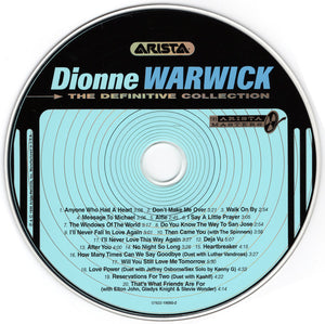 Dionne Warwick : The Definitive Collection (CD, Comp, RM)