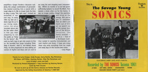 The Sonics : The Savage Young Sonics (CD, Comp)