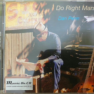 Dan Penn : Do Right Man (CD, Album, RE)