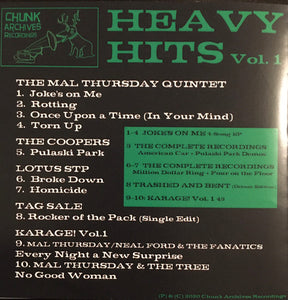 Various : Heavy Hits Vol. 1 (CDr, Comp, Promo)