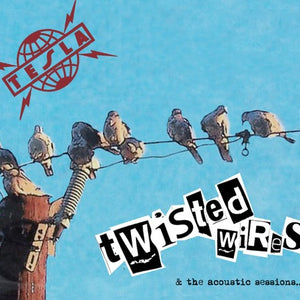 the album cover for Tesla - Twisted Wires