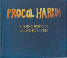 Load image into Gallery viewer, Procol Harum : Missing Persons (Alive Forever) (CD, Single)
