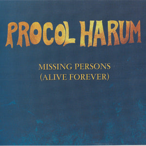 Procol Harum : Missing Persons (Alive Forever) (CD, Single)