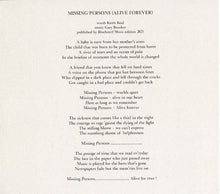 Load image into Gallery viewer, Procol Harum : Missing Persons (Alive Forever) (CD, Single)
