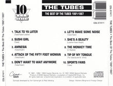 Load image into Gallery viewer, The Tubes : The Best Of The Tubes 1981-1987 (CD, Comp)
