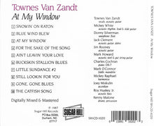 Load image into Gallery viewer, Townes Van Zandt : At My Window (CD, Album)
