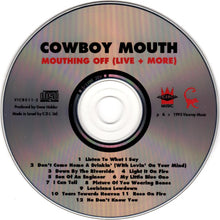 Load image into Gallery viewer, Cowboy Mouth : Mouthing Off (Live + More) (CD, Album)
