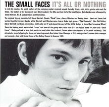 Load image into Gallery viewer, Small Faces : It's All Or Nothing (CD, Comp, M/Print)
