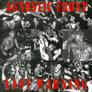 the album cover for Agnostic Front - Last Warning