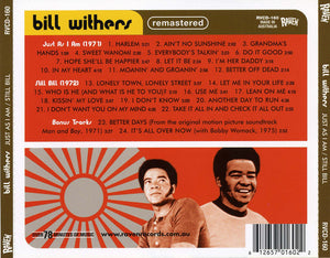 Bill Withers : Just As I Am / Still Bill (CD, Comp, RM)