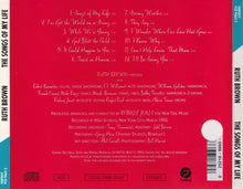Load image into Gallery viewer, Ruth Brown : The Songs Of My Life (CD, Album, Promo)
