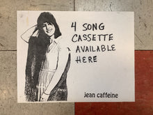 Load image into Gallery viewer, Jean Caffeine Cassette Release Promo (Poster)
