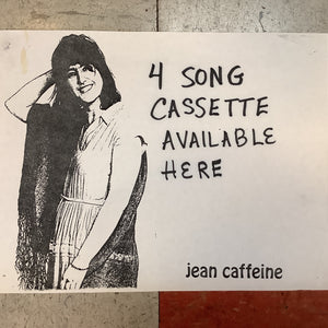 Jean Caffeine Cassette Release Promo (Poster)
