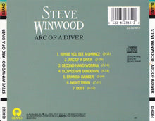 Load image into Gallery viewer, Steve Winwood : Arc Of A Diver (CD, Album)
