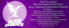 Load image into Gallery viewer, Black Sabbath : Sabotage Super Deluxe (LP, Album, RE, RM, 180 + 3xLP, 180 + 7&quot;, Single, R)
