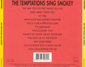 The Temptations : The Temptations Sing Smokey (CD, Album, RE)