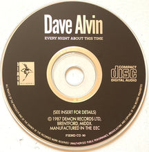 Load image into Gallery viewer, Dave Alvin : Every Night About This Time (CD, Album, RE)
