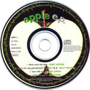 Various : The Apple E.P. (CD, EP, Comp, Ltd, RM)