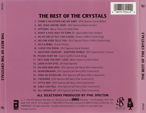 The Crystals : The Best Of The Crystals (CD, Comp)