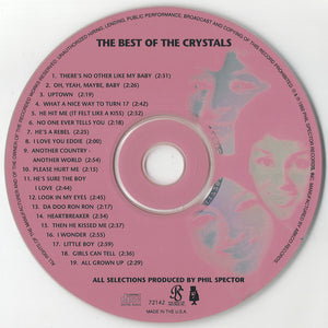 The Crystals : The Best Of The Crystals (CD, Comp)