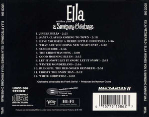 Ella Fitzgerald : Ella Wishes You A Swinging Christmas (CD, Album, RE, RM)