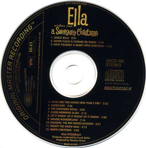 Ella Fitzgerald : Ella Wishes You A Swinging Christmas (CD, Album, RE, RM)