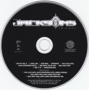 The Jacksons : Triumph (CD, Album, RE)