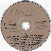 Load image into Gallery viewer, Aretha Franklin : A Natural Woman And Other Hits (CD, Comp, RM)
