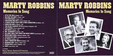 Load image into Gallery viewer, Marty Robbins : Memories In Song (CD, Comp, RE)

