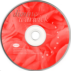 Dionne Warwick : Love Songs (CD, Comp)