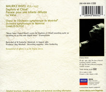 Load image into Gallery viewer, Ravel*, Dutoit*, Montréal* : Daphnis Et Chloé · La Valse · Pavane Pour Une Infante Défunte (CD, Comp, RM)
