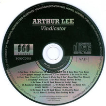 Load image into Gallery viewer, Arthur Lee : Vindicator (CD, Album, RE, RM)
