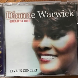 Dionne Warwick : Greatest Hits Live In Concert (CD, Album)