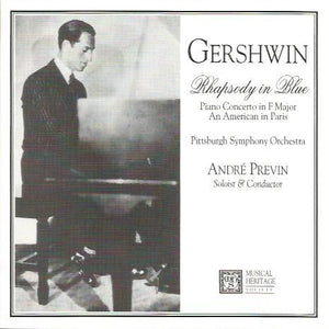 Gershwin* - André Previn, Pittsburgh Symphony Orchestra : Rhapsody in Blue (CD, Album)