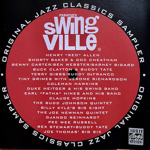 Various : Prestige Swingville (CD, Comp, Promo, Smplr)