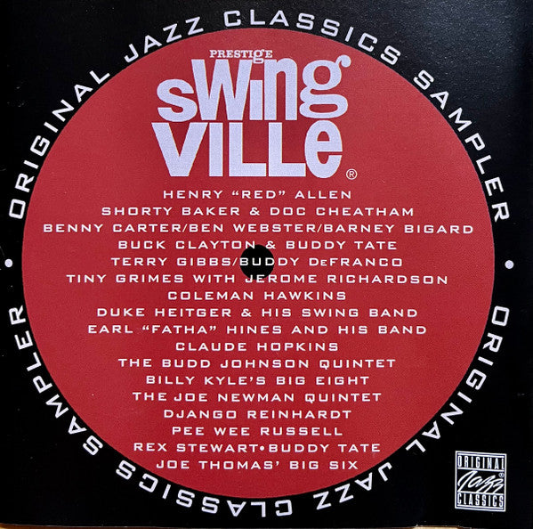 Various : Prestige Swingville (CD, Comp, Promo, Smplr)