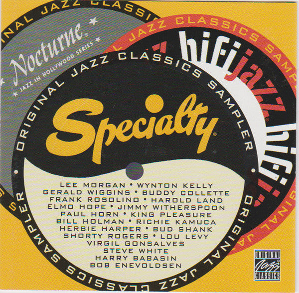 Various : Specialty / Hifi Jazz / Nocturne (CD, Comp, Promo, Smplr)