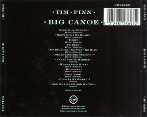 Tim Finn : Big Canoe (CD, Album)