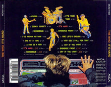 Load image into Gallery viewer, The Who : It's Hard (CD, Album, RE, RM, Uni)
