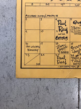 Load image into Gallery viewer, Soap Creek Saloon April Calendar - 1978 (Poster)
