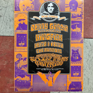 Jerry Garcia at Winterland - 1975 (Postcard)