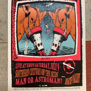 Southern Culture on the Skids at Emo's - 1994 (Poster)