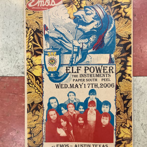 Elf Power at Emo's - 2006 (Poster)