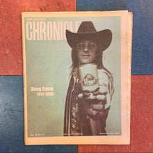 Load image into Gallery viewer, Vintage Austin Chronicle: Doug Sahm Cover - 1999
