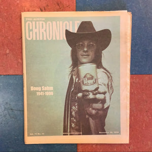 Vintage Austin Chronicle: Doug Sahm Cover - 1999