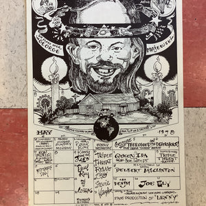 Soap Creek Saloon May Calendar - 1978 (Poster)